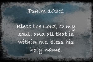 Psalm 103 1 6CH